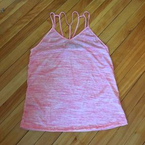 Poof Apparel Pink Racer Back Tank Top